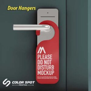door hanger printing