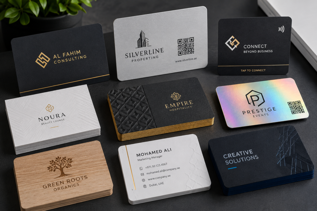 Business Card Design Trends in Dubai for 2026
