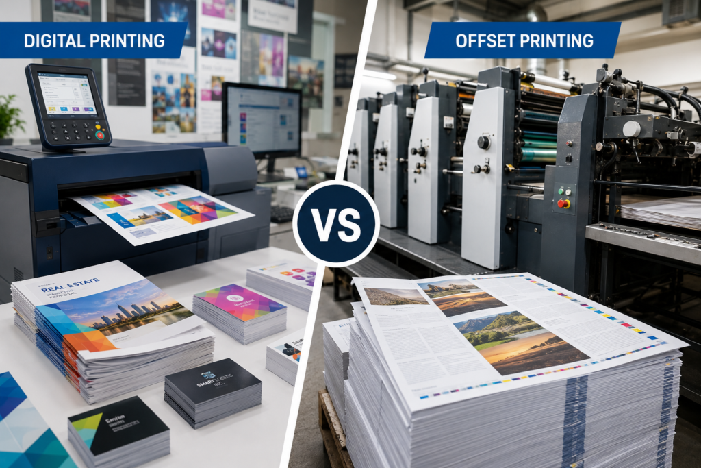 Digital Printing vs Offset Printing: Which Printing Solution Is Better for Your Business?