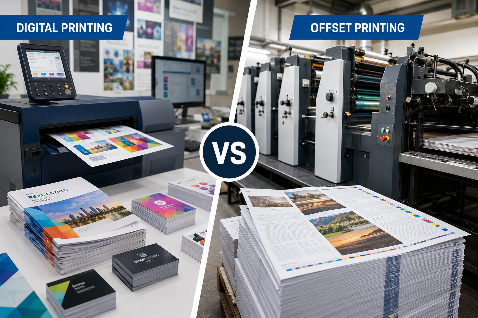Digital Vs Offset Printing Dubai: Which Is Better?
