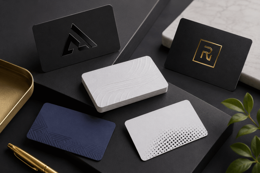 Business Card Printing in Sharjah & Dubai Complete Guide to Finishes, Sizes & Prices (2026)