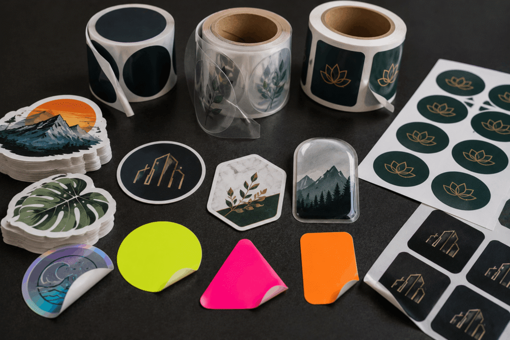 Sticker Printing in Sharjah & Dubai