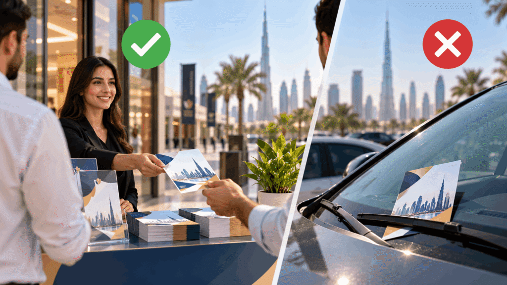 Flyer Distribution in Dubai: What's Legal, What's Not